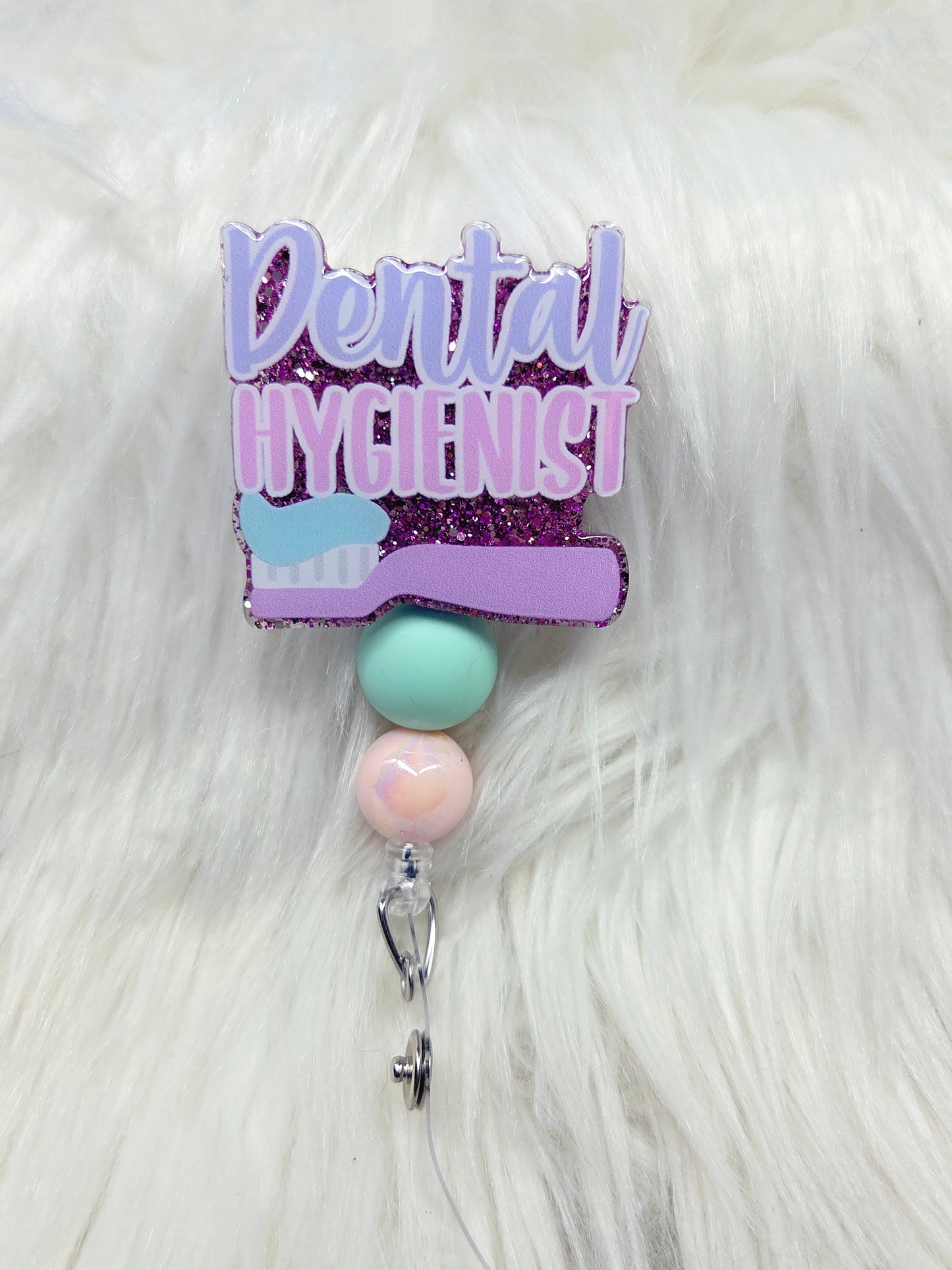 Dental Hygienist Badge Reel