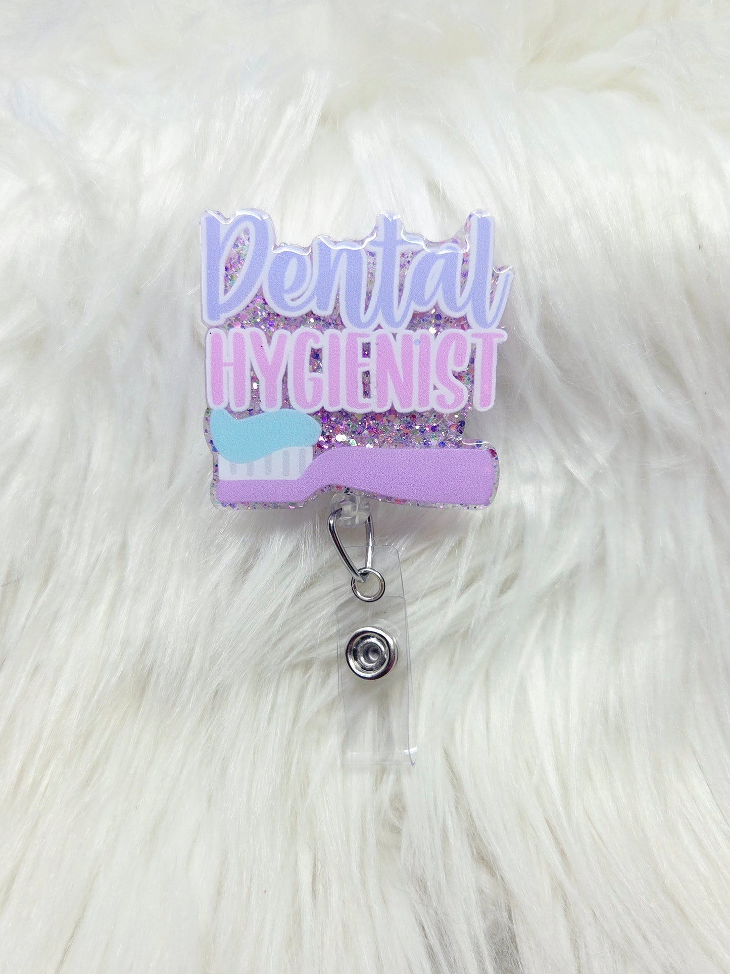 Dental Hygienist Badge Reel