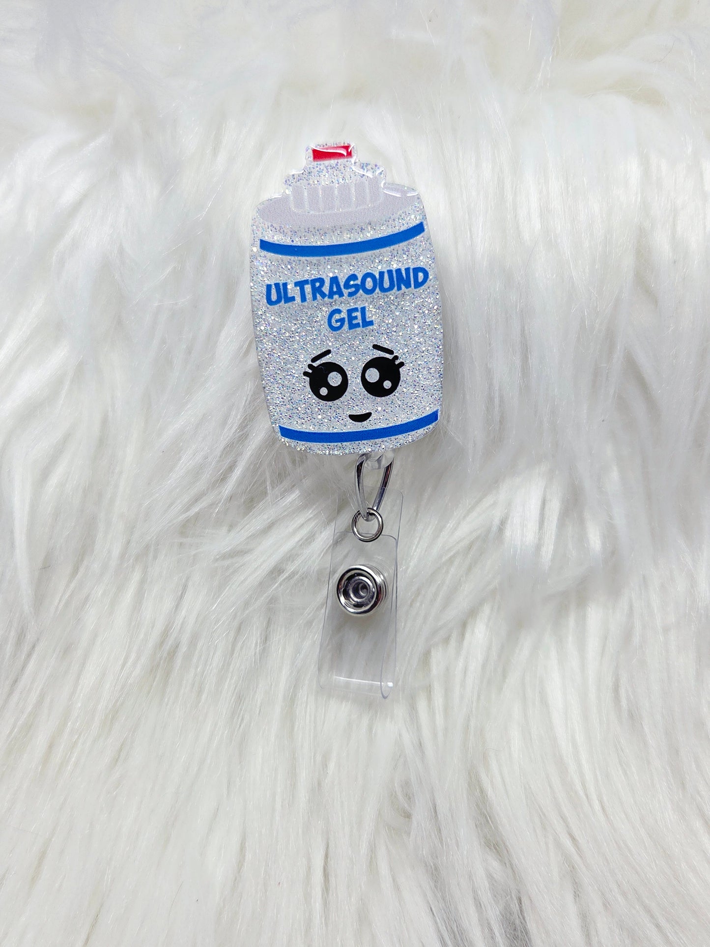 Ultrasound Gel Badge Reel