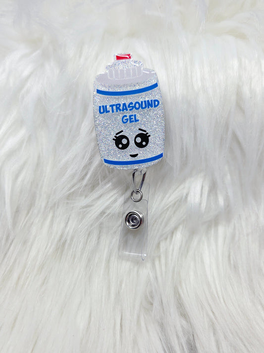 Ultrasound Gel Badge Reel