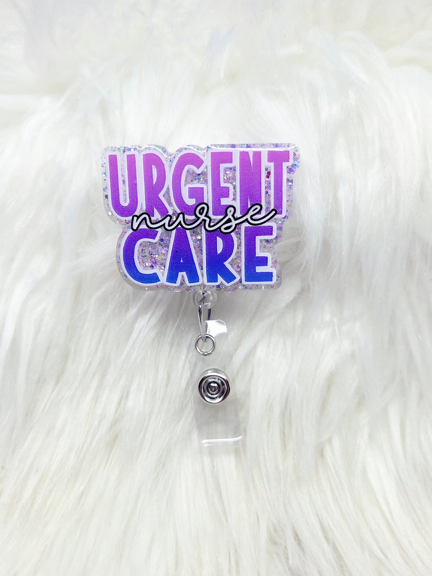 Urgent Care Nurse Badge Reel