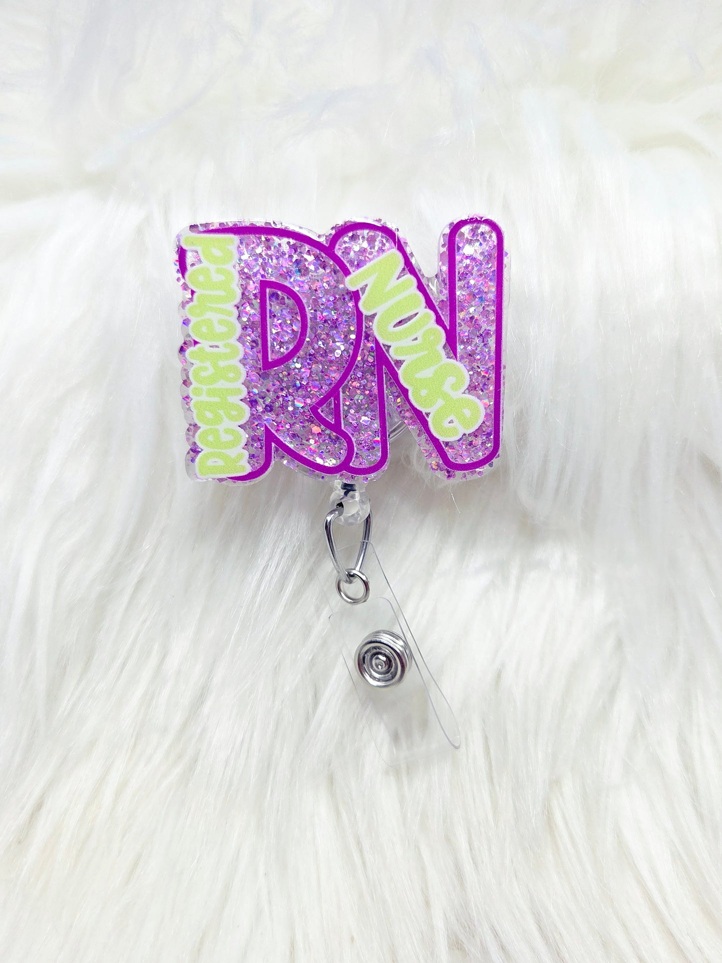 Registered Nurse Badge Reel