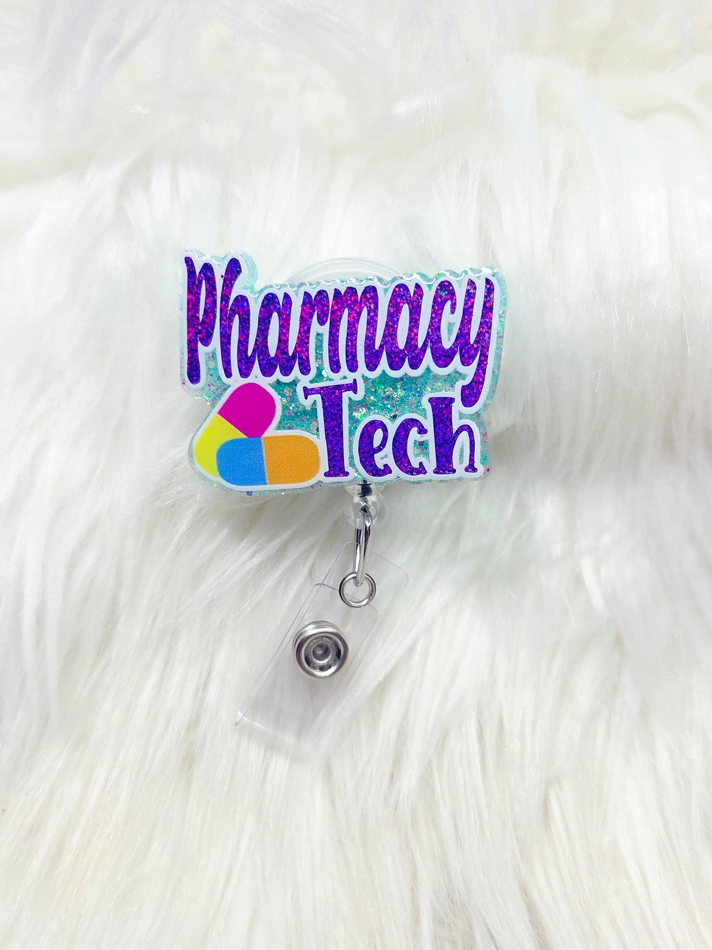 Pharmacy Tech Badge Reel