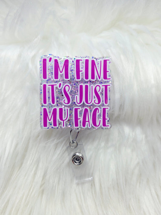 Just My Face Badge Reel