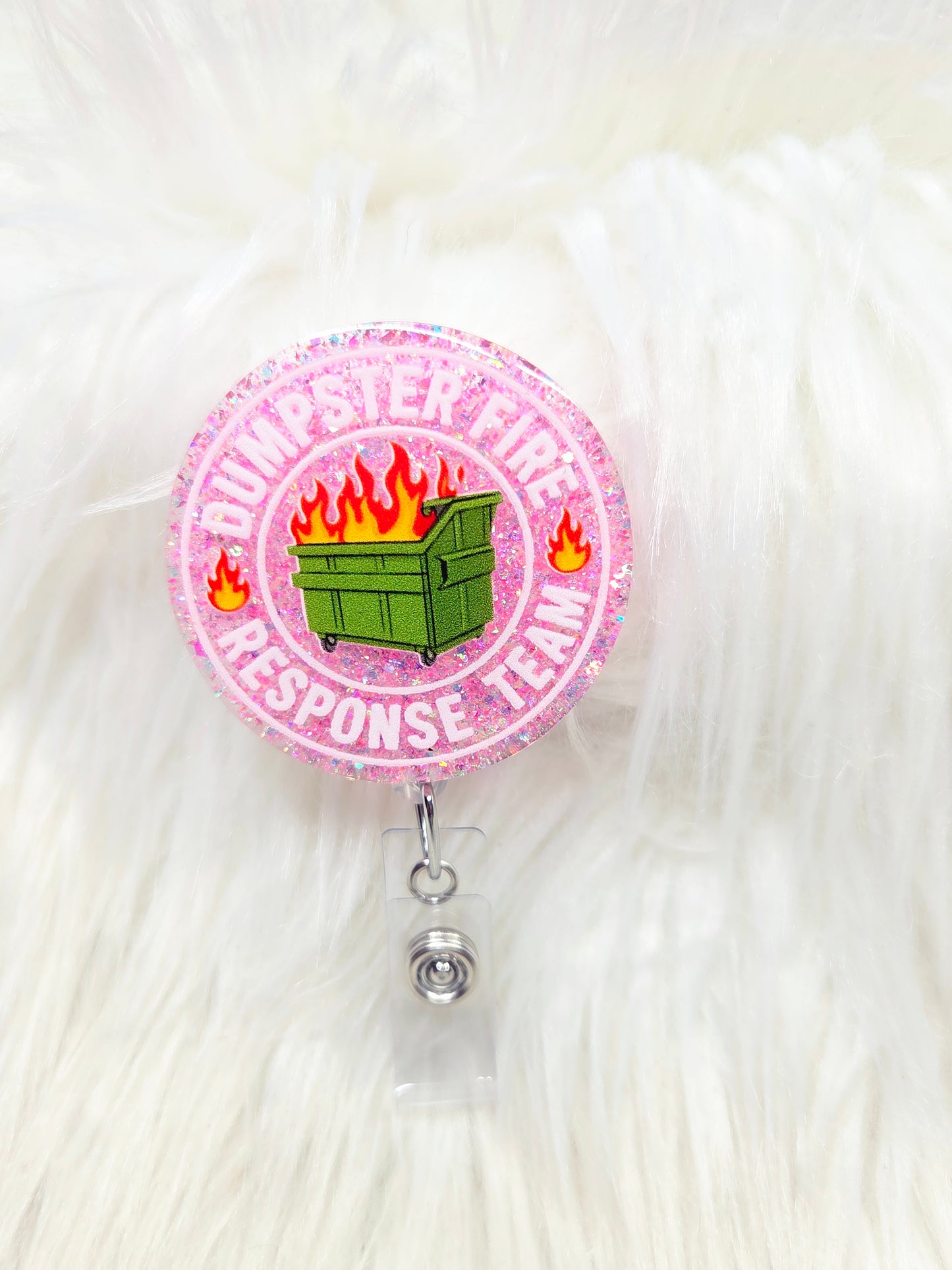 Dumpster Fire Response Team Badge Reel