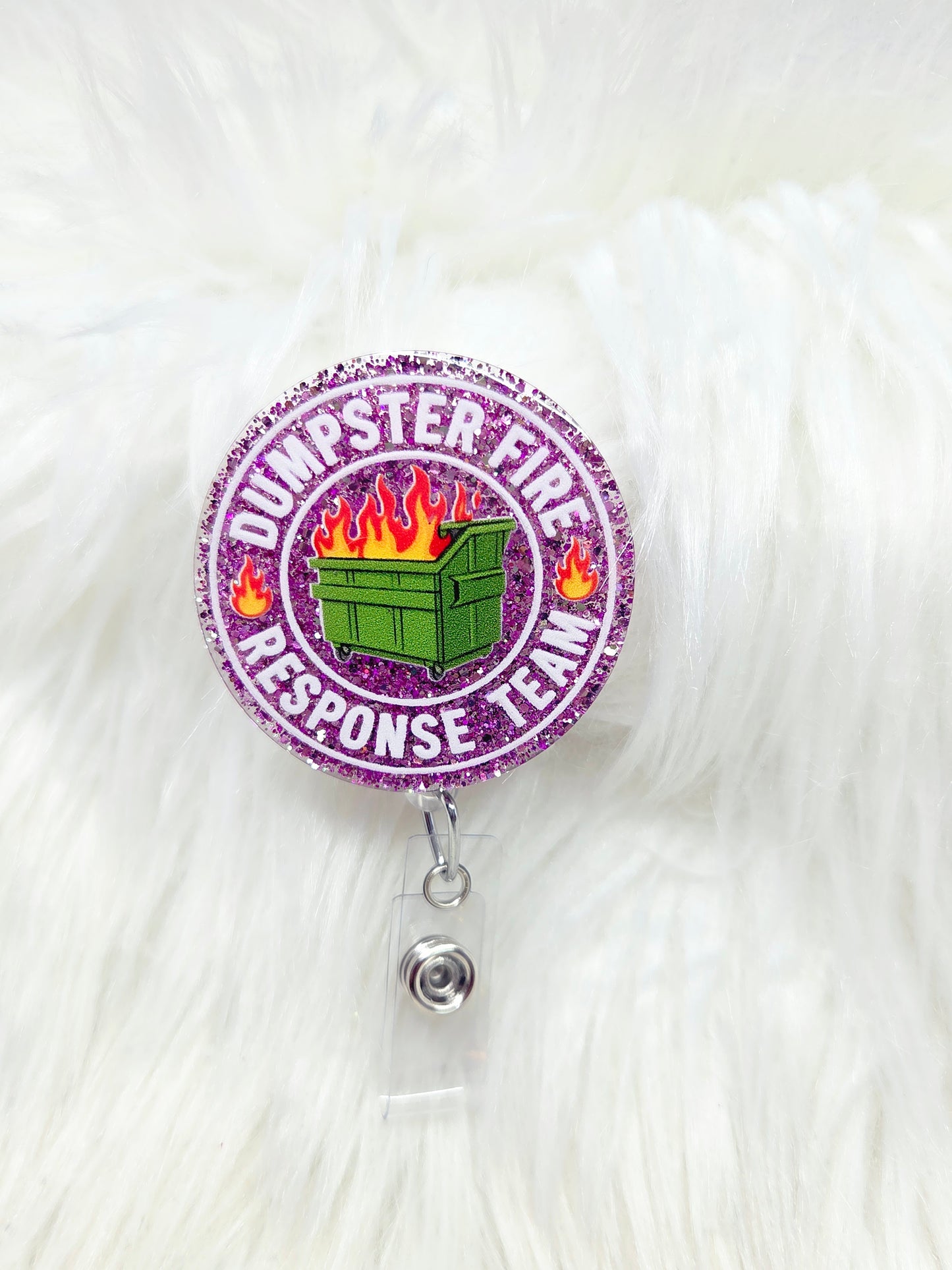 Dumpster Fire Response Team Badge Reel