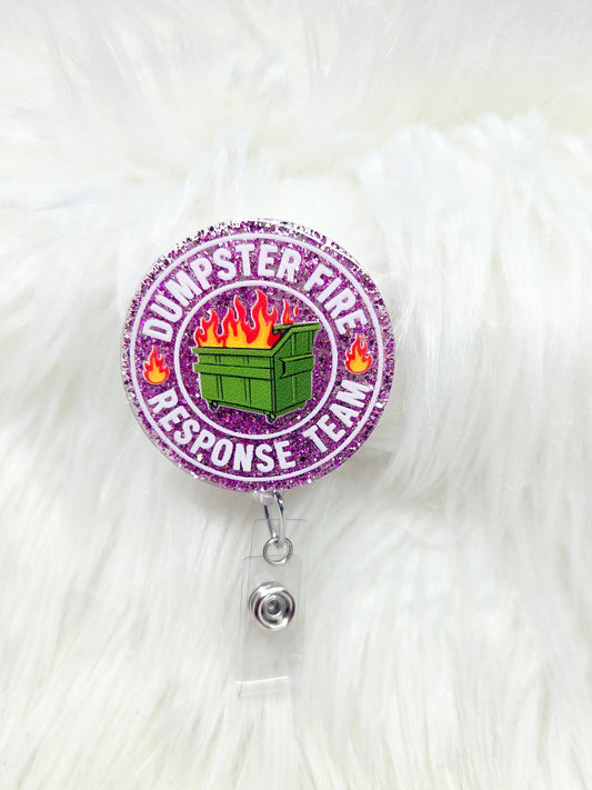 Dumpster Fire Response Team Badge Reel