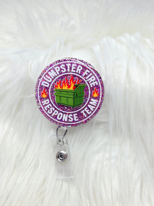 Dumpster Fire Response Team Badge Reel