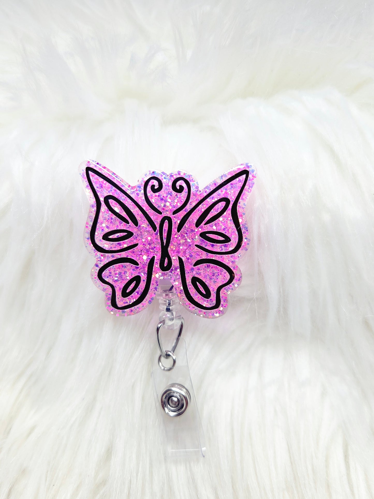 Butterfly Badge Reel