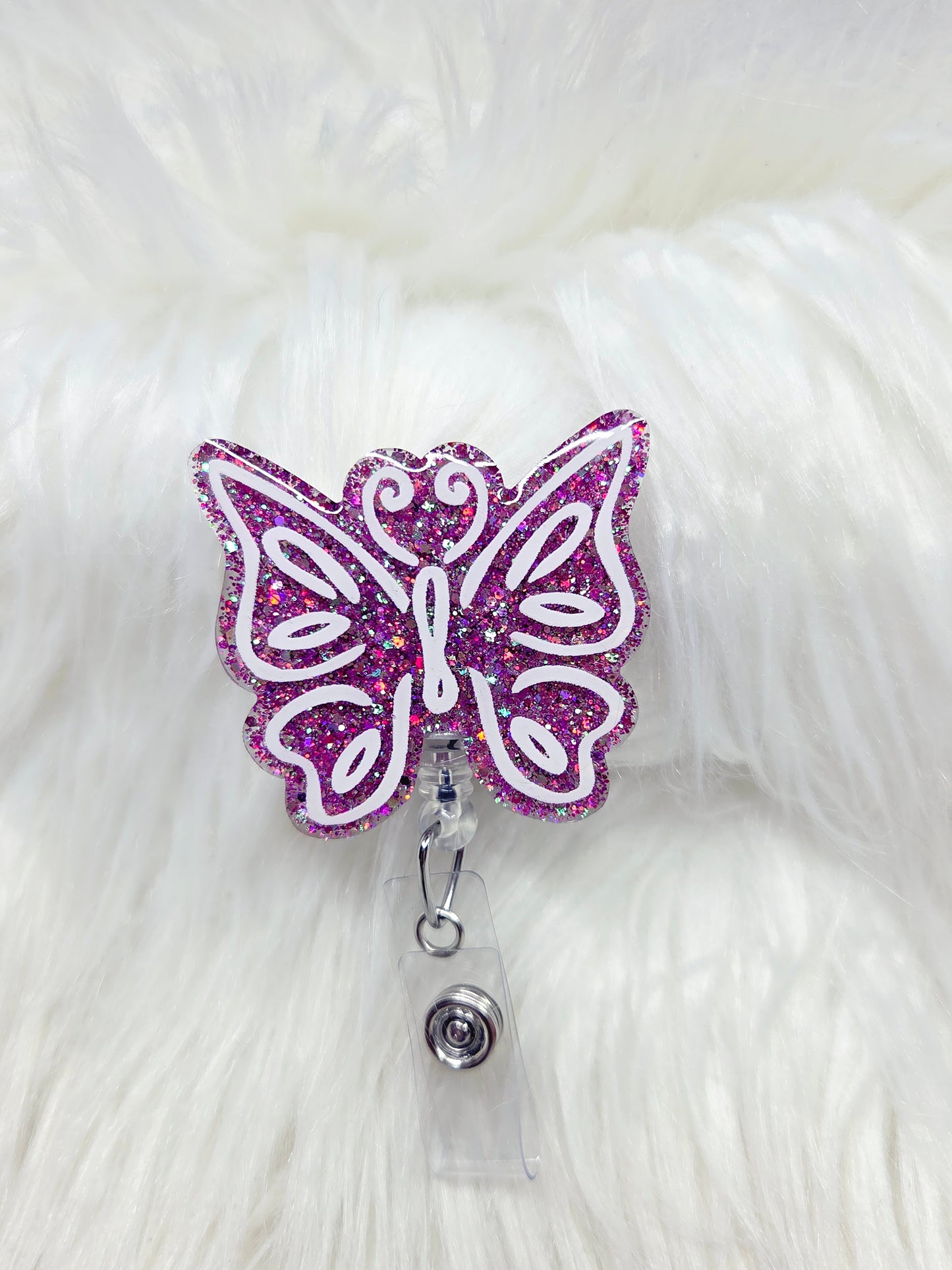 Butterfly Badge Reel