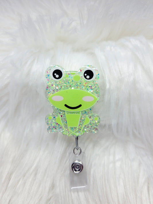 Frog Badge Reel