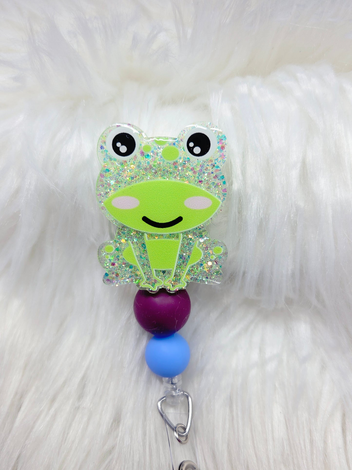 Frog Badge Reel