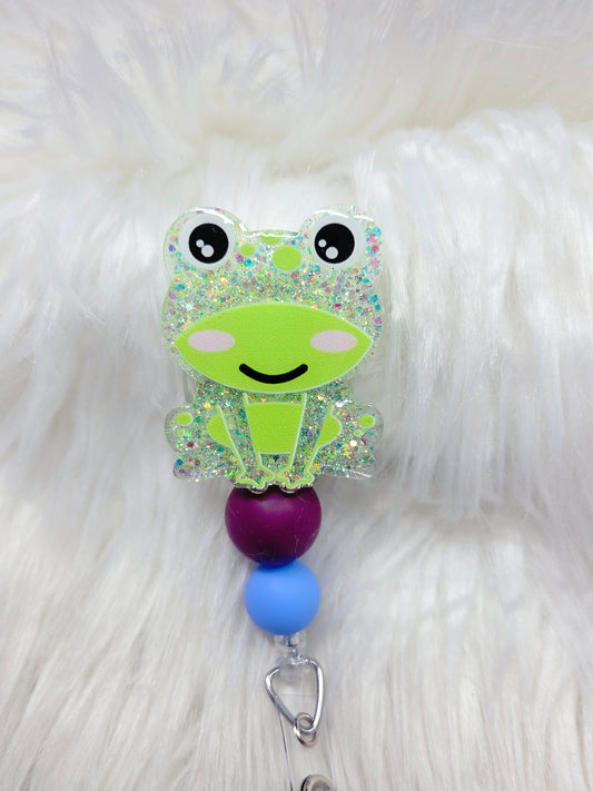 Frog Badge Reel