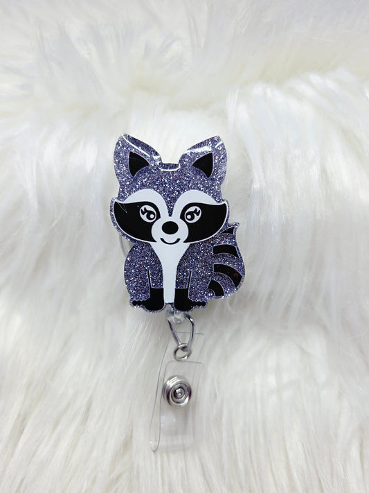 Raccoon Badge Reel