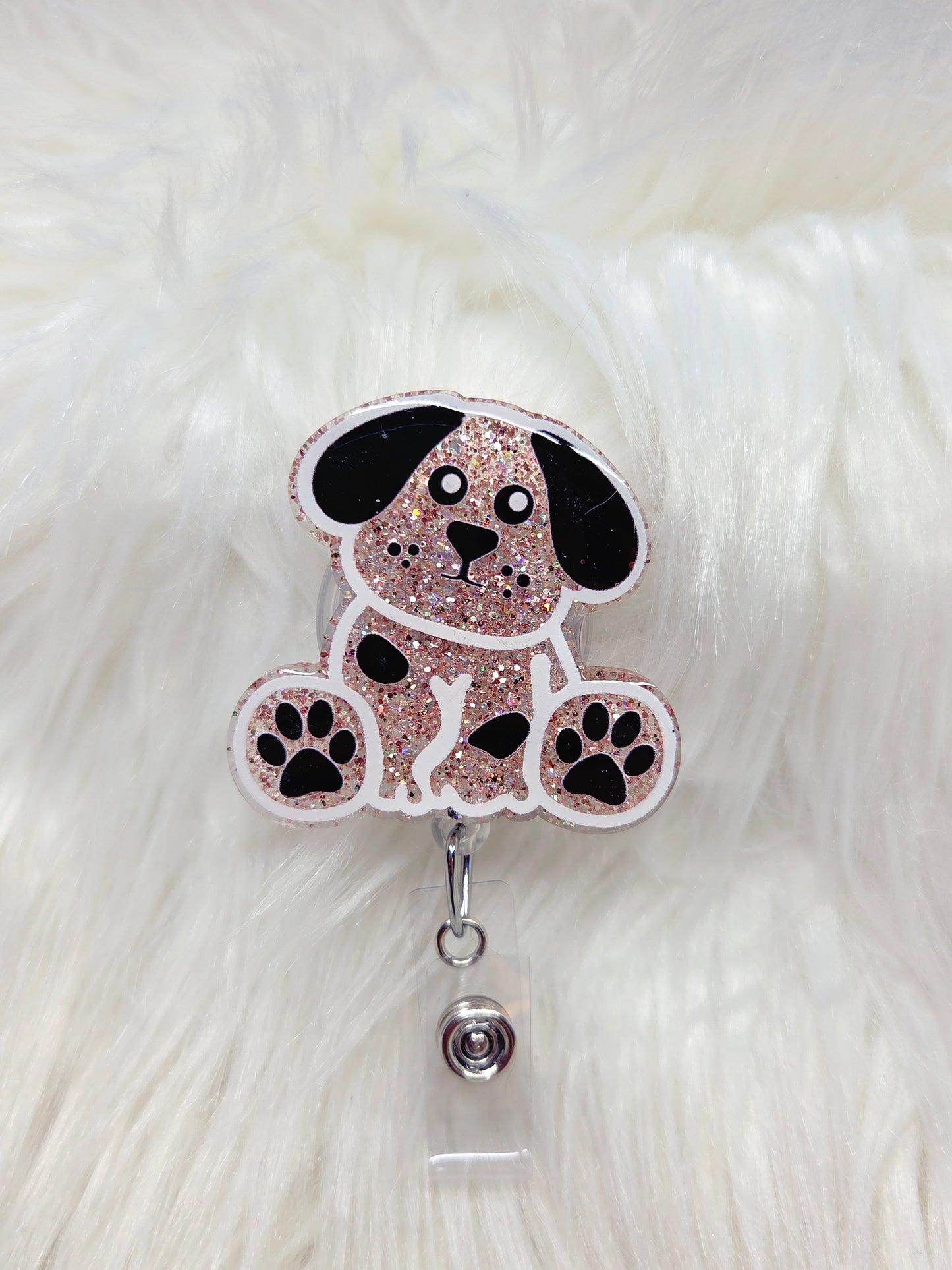 Dog Badge Reel