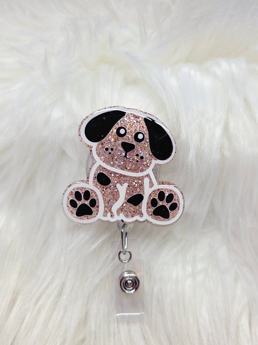 Dog Badge Reel