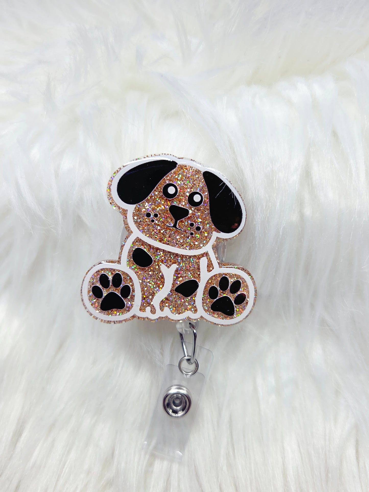 Dog Badge Reel
