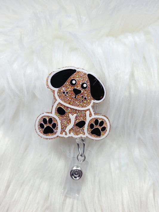 Dog Badge Reel