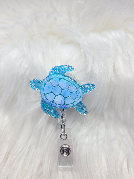 Sea Turtle Badge Reel