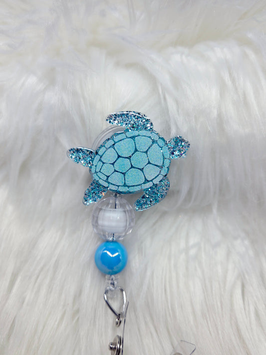 Sea Turtle Badge Reel