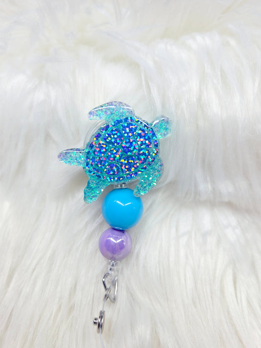 Sea Turtle Badge Reel