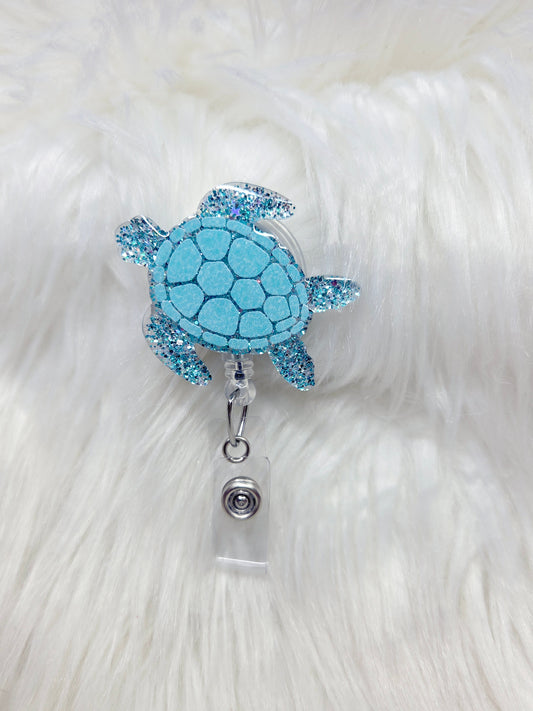 Sea Turtle Badge Reel