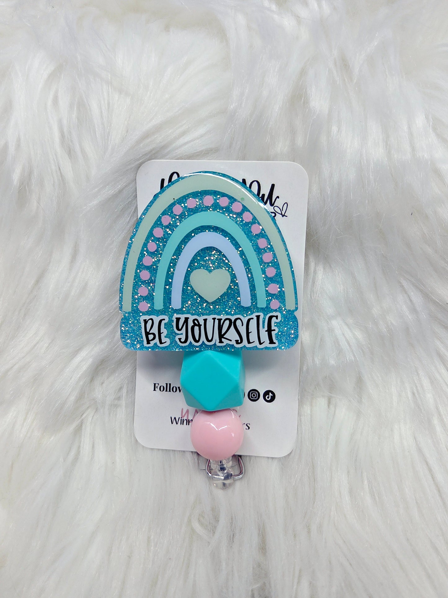 Rainbow- Be Yourself Badge Reel