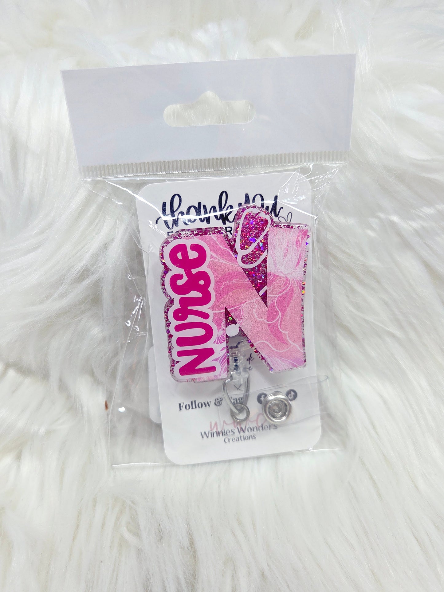 Nurse Badge Reel