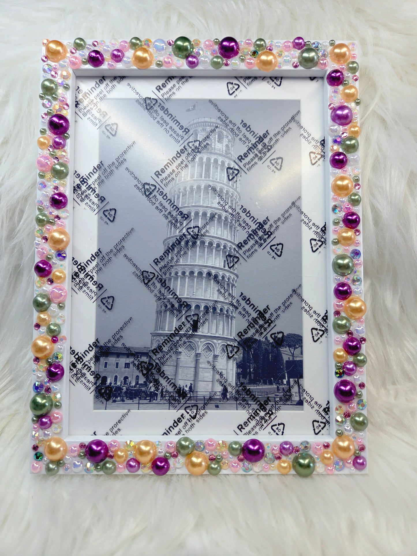 Pearl Picture Frame 4x6 or 5x7