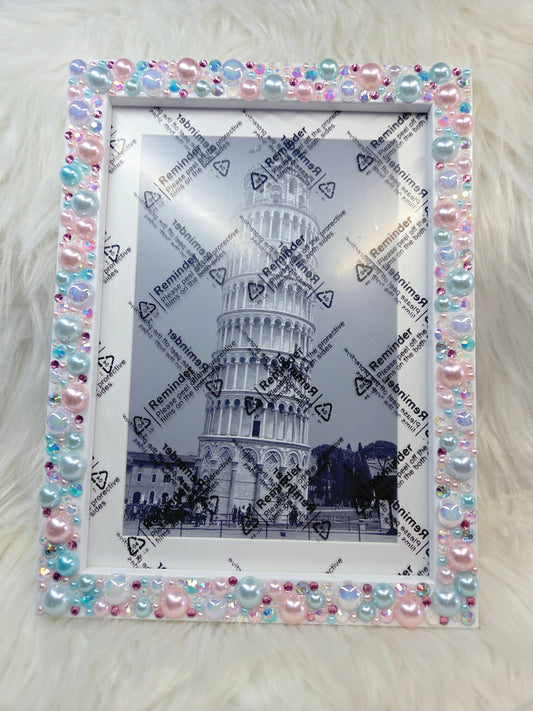 Pearl Picture Frame 4x6 or 5x7