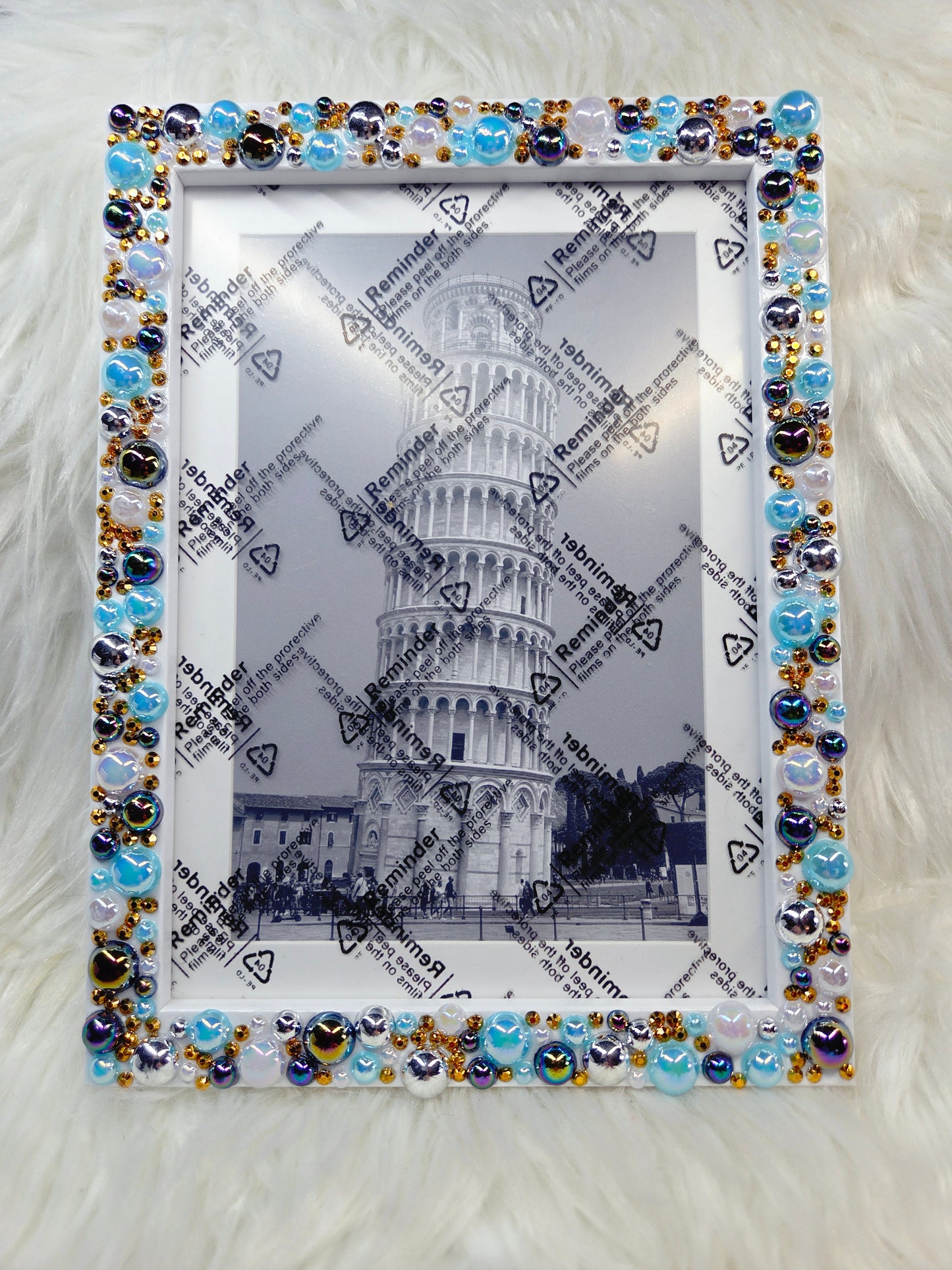Pearl Picture Frame 4x6 or 5x7