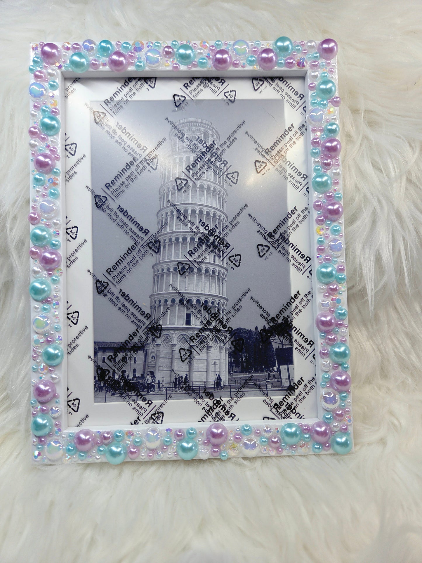 Pearl Picture Frame 4x6 or 5x7