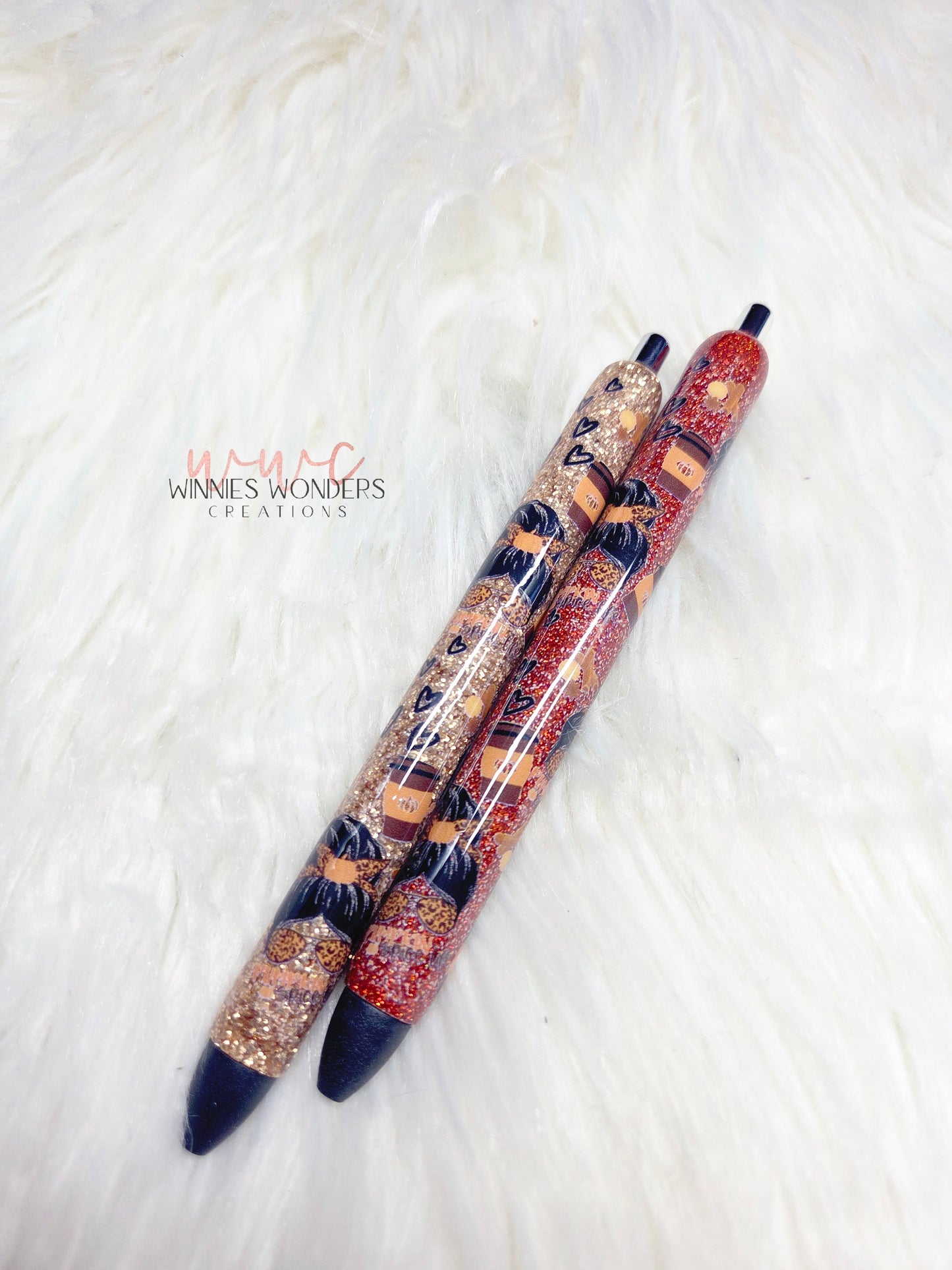 Happy Fall Glitter Pens