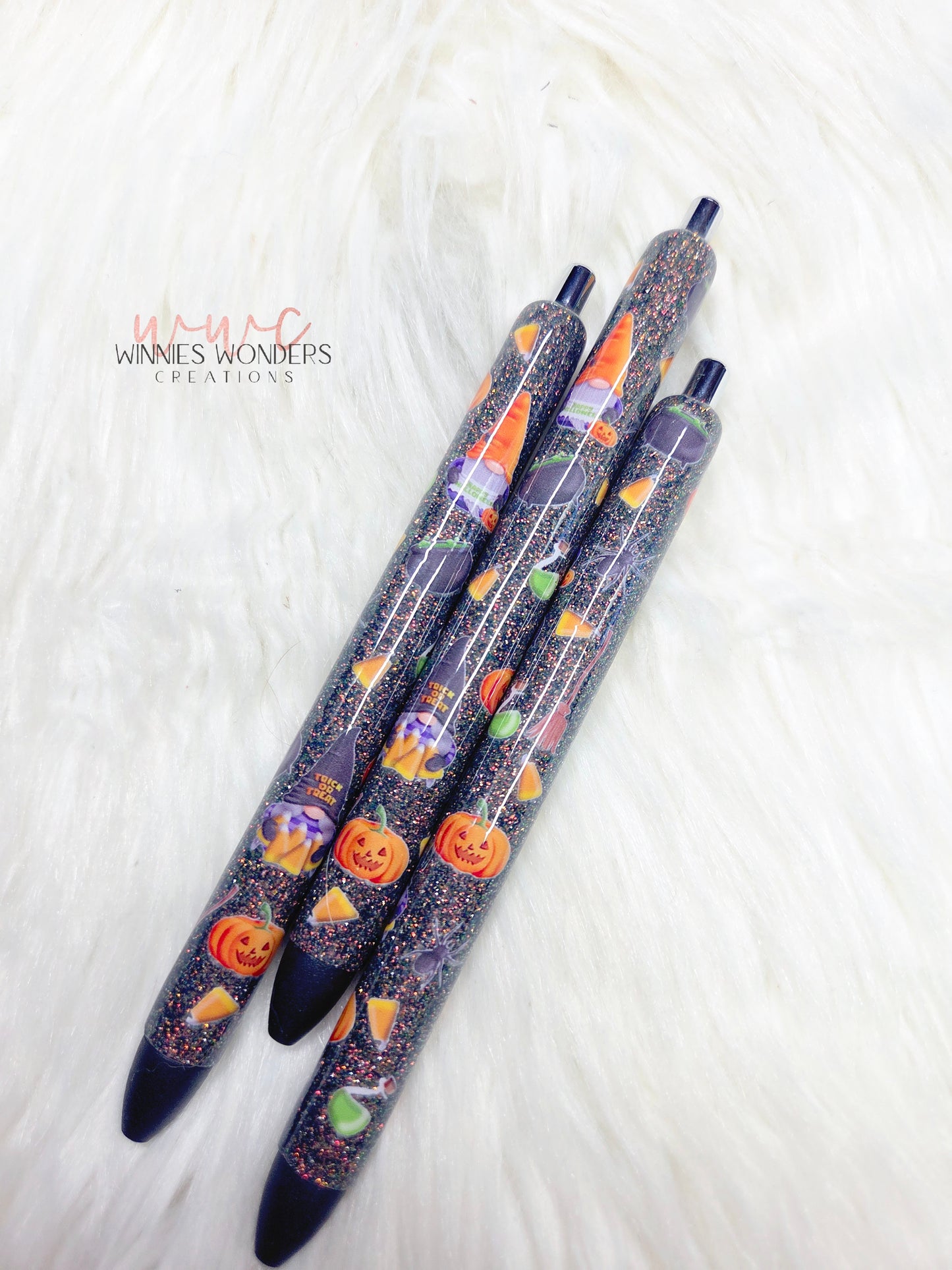 Candy Corn Glitter Pens