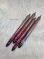 Plaid Holiday Glitter Pens