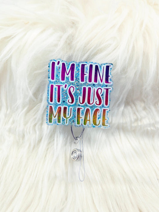 Just My Face Badge Reel