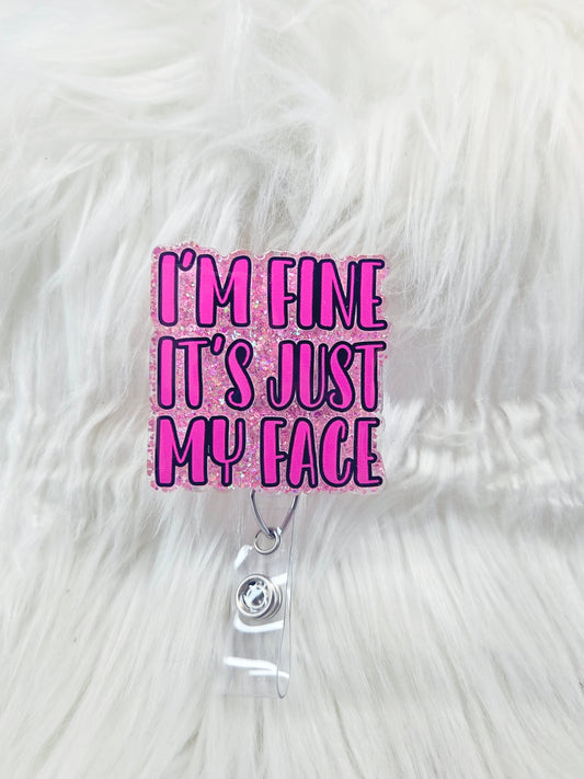 Just My Face Badge Reel