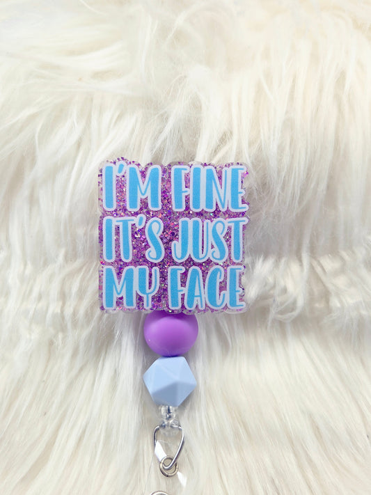 Just My Face Badge Reel