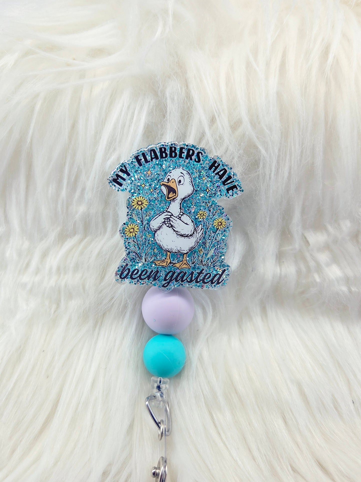 Flabbers are gasted Badge Reel