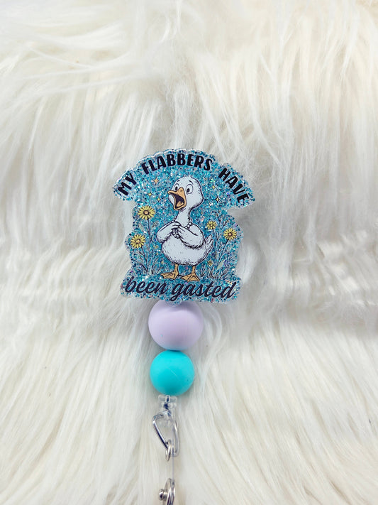 Flabbers are gasted Badge Reel