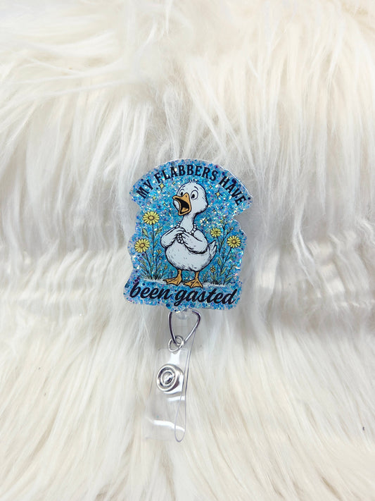 Flabbers are gasted Badge Reel