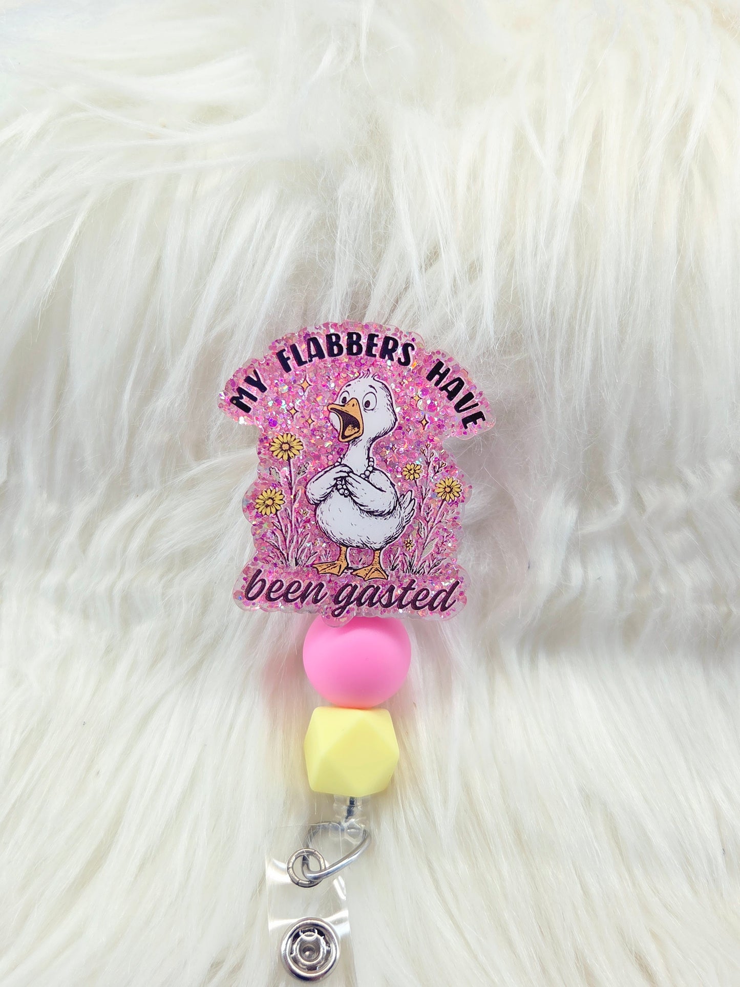 Flabbers are gasted Badge Reel