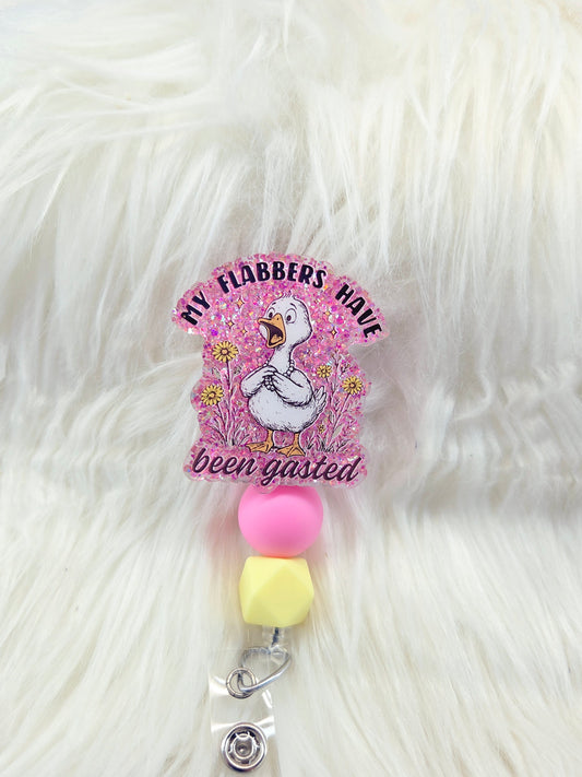 Flabbers are gasted Badge Reel