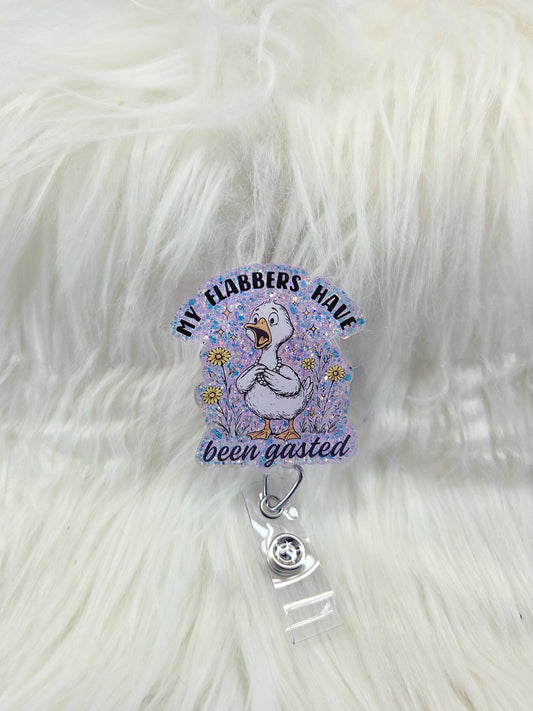 Flabbers are gasted Badge Reel