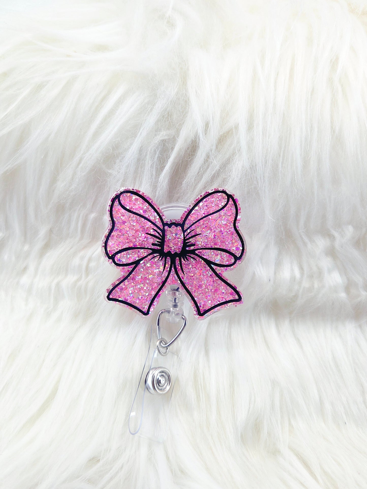 Bow Outline Badge Reel