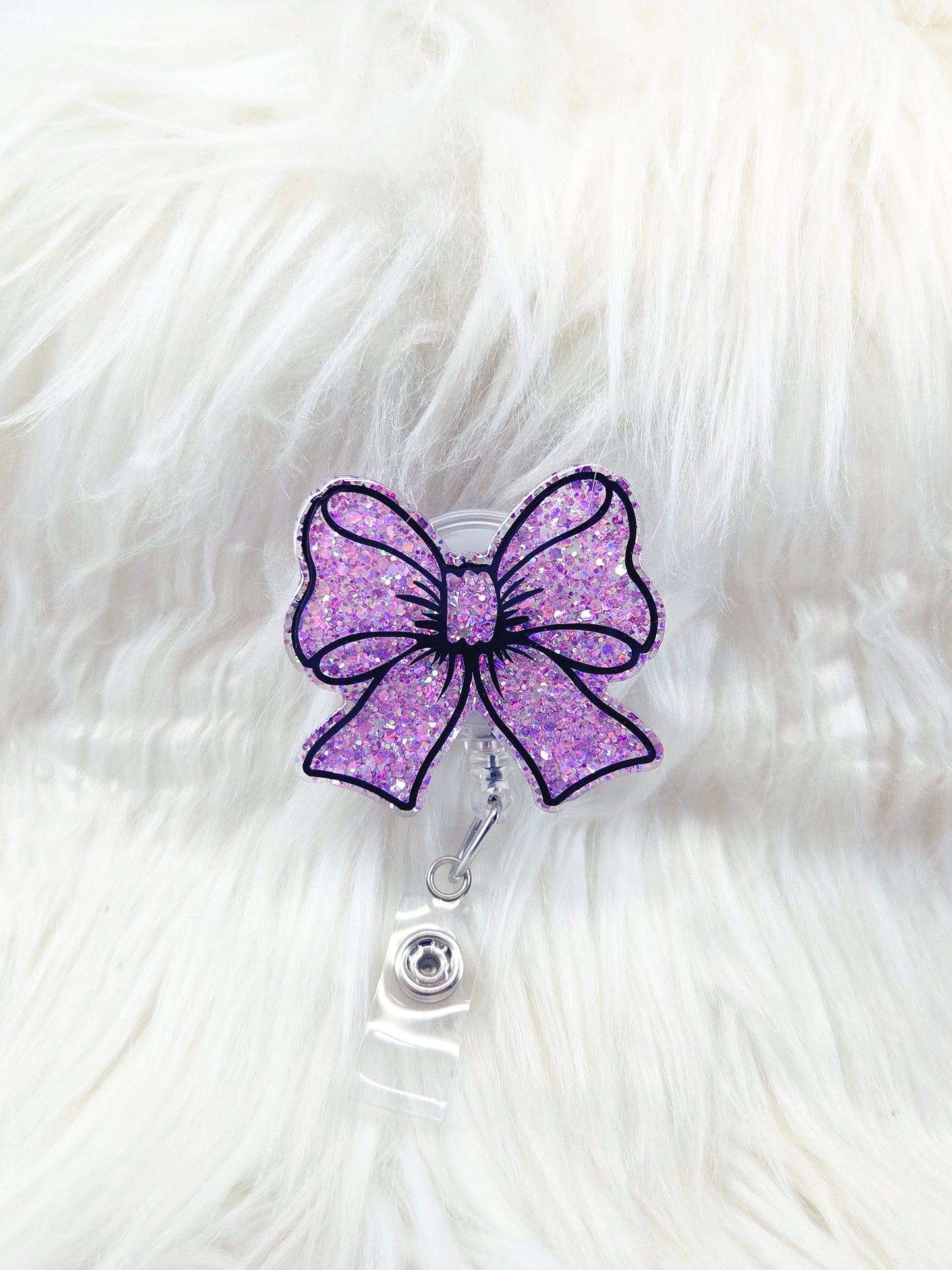 Bow Outline Badge Reel
