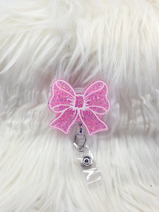 Bow Outline Badge Reel