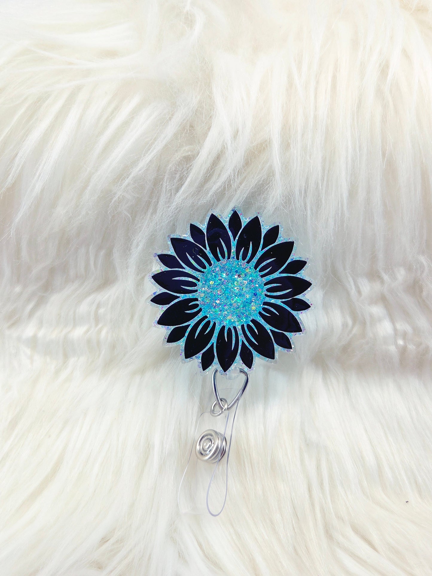 Sunflower Badge Reel
