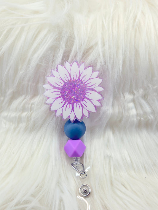 Sunflower Badge Reel