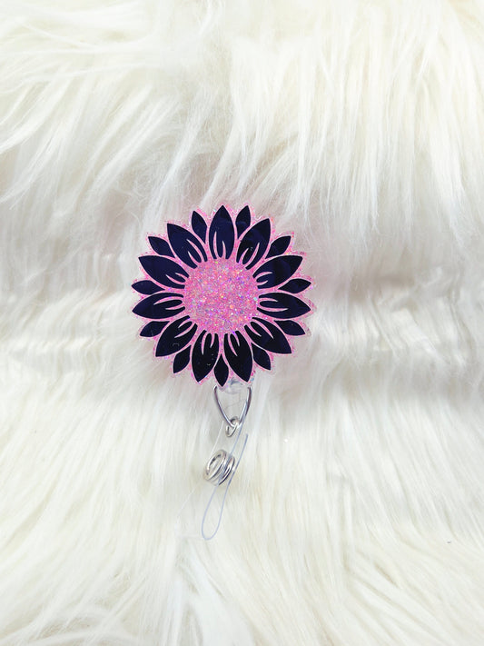 Sunflower Badge Reel